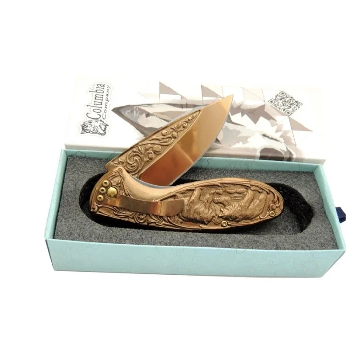 Columbia Ayılı Çakı Gold