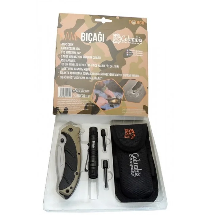 Columbia Kamp Çakısı Fenerli Brv.