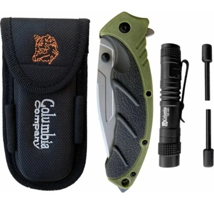 Columbia Kamp Çakısı Fenerli Grn.