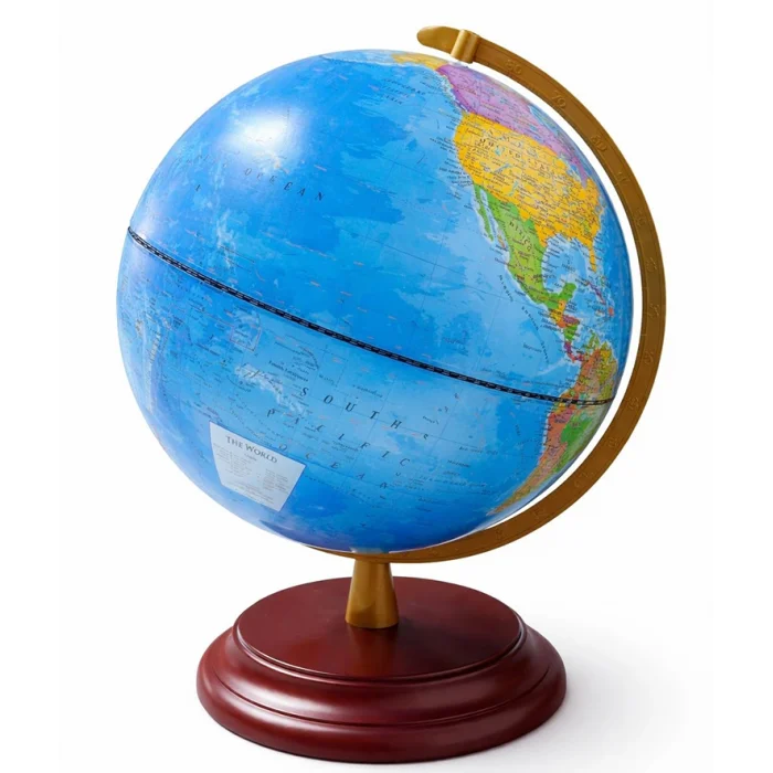 Dekoratif Işıklı Masa Üstü Dünya Küre TKN5262