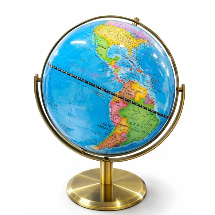 Dekoratif Masa Üstü Dünya Küre TKN5257