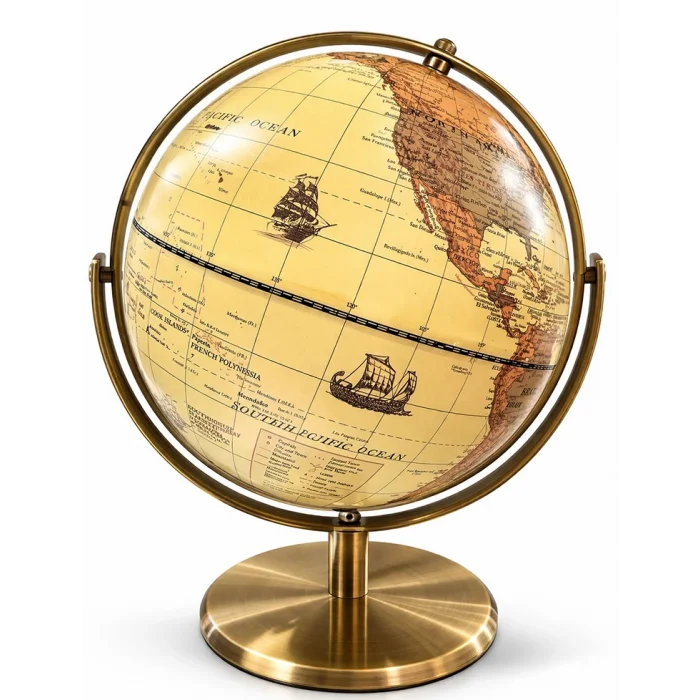 Dekoratif Masa Üstü Dünya Küre TKN5258