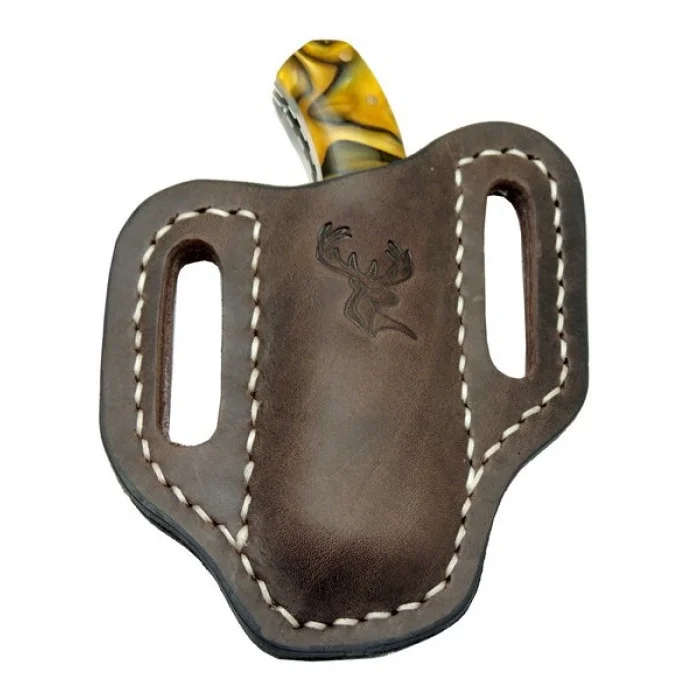 Deri Çakı Kılıfı Kelebek