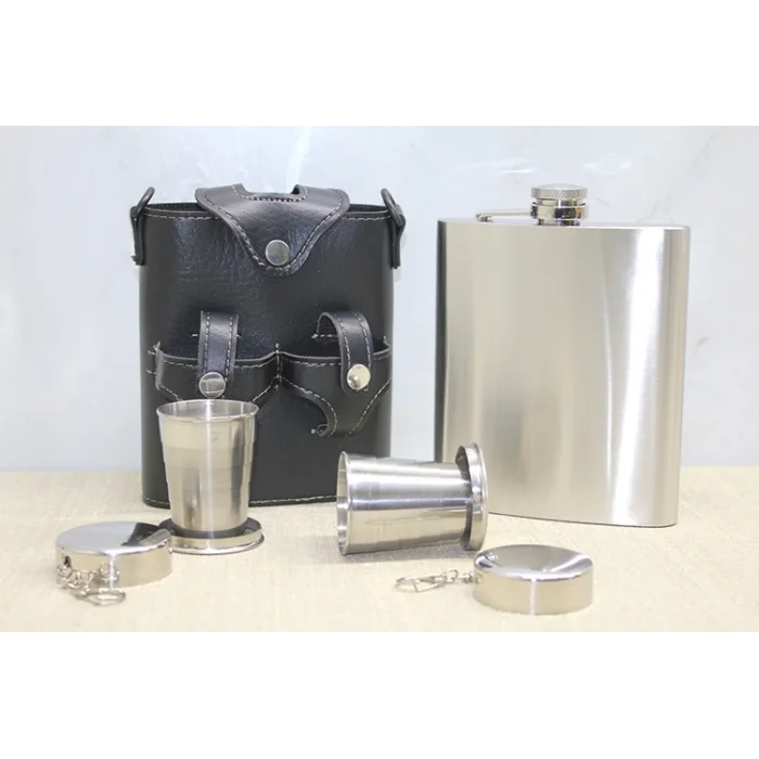 Deri Kılıflı Matara Seti SPR3931