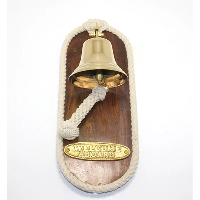 Duvara Asmalı Pirinç Çan 4806