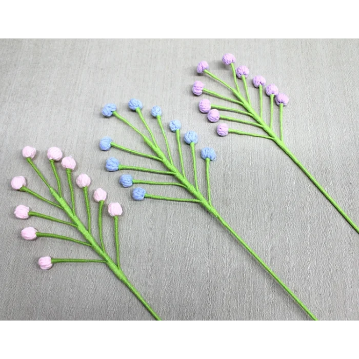 El Örgüsü Dekoratif Tomurcuk Çiçeği SPR4975