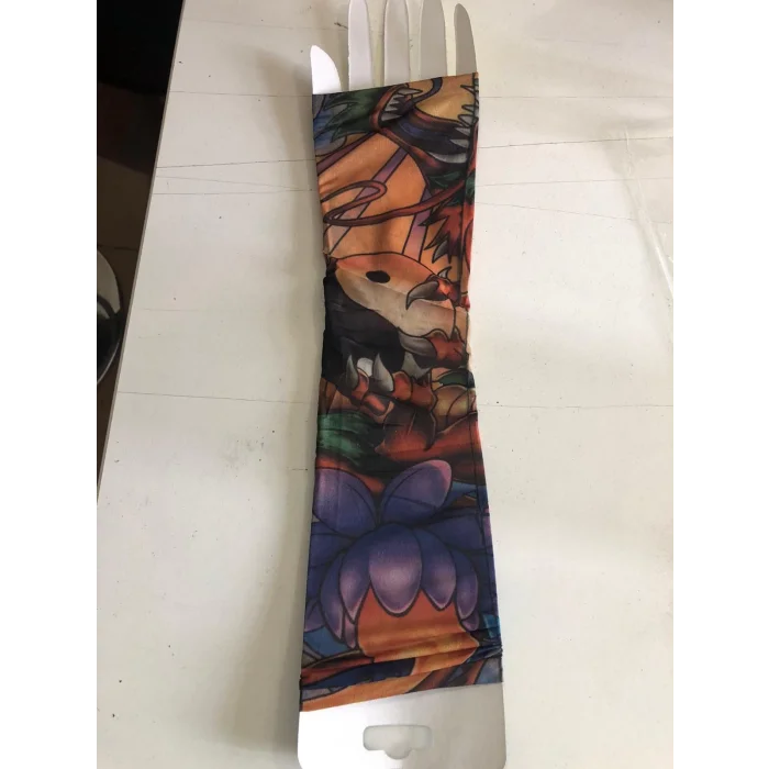 Giyilebilir Dövme Ejderha Dövmesi Çift Kol