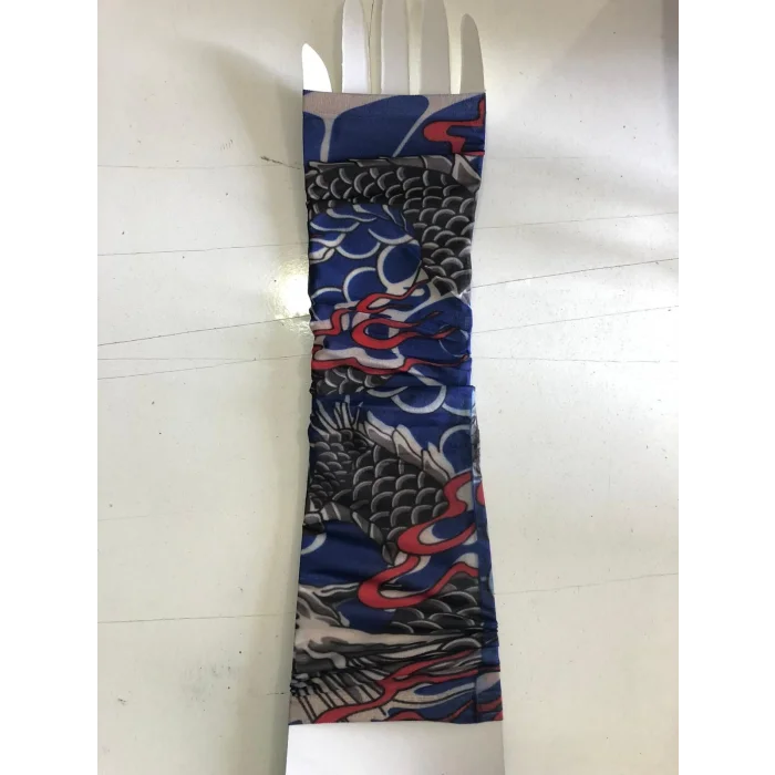 Giyilebilir Dövme Ejderha Dövmesi Çift Kol