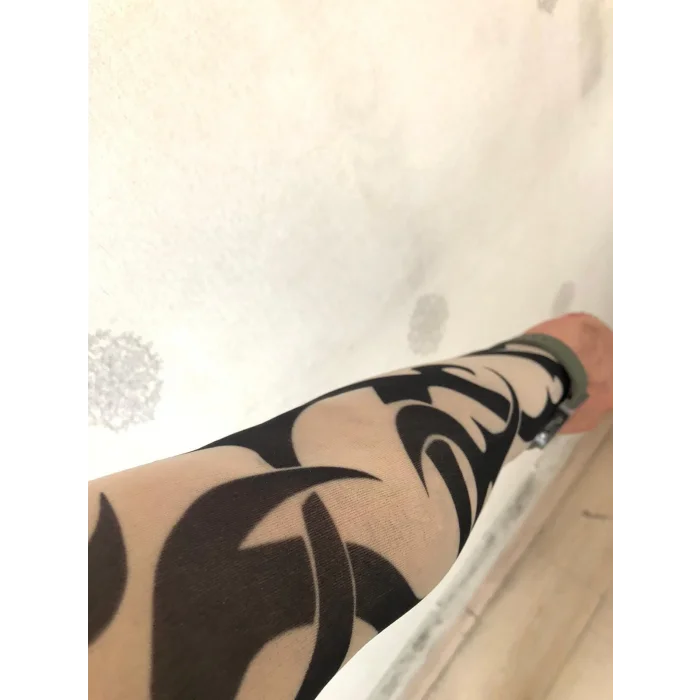 Giyilebilir Dövme Tribal Dövme Çift Kol