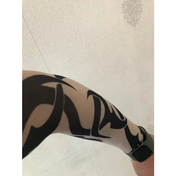 Giyilebilir Dövme Tribal Dövme Çift Kol