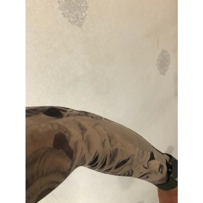 Giyilebilir Dövme Yüz Dövmesi Çift Kol