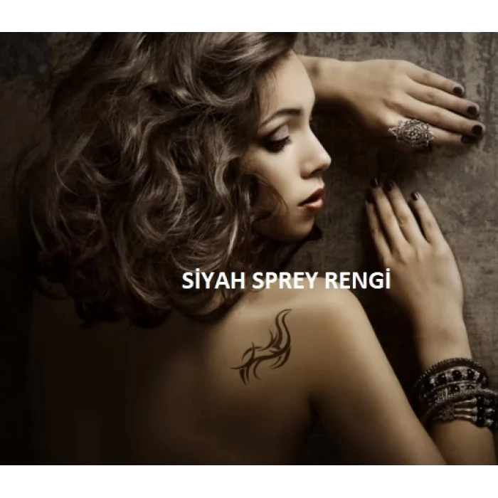 Gökbörü Dövme Şablonu Kına Deseni