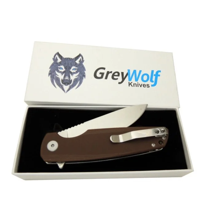 Grey Wolf D2 Cep Kahve Çakısı