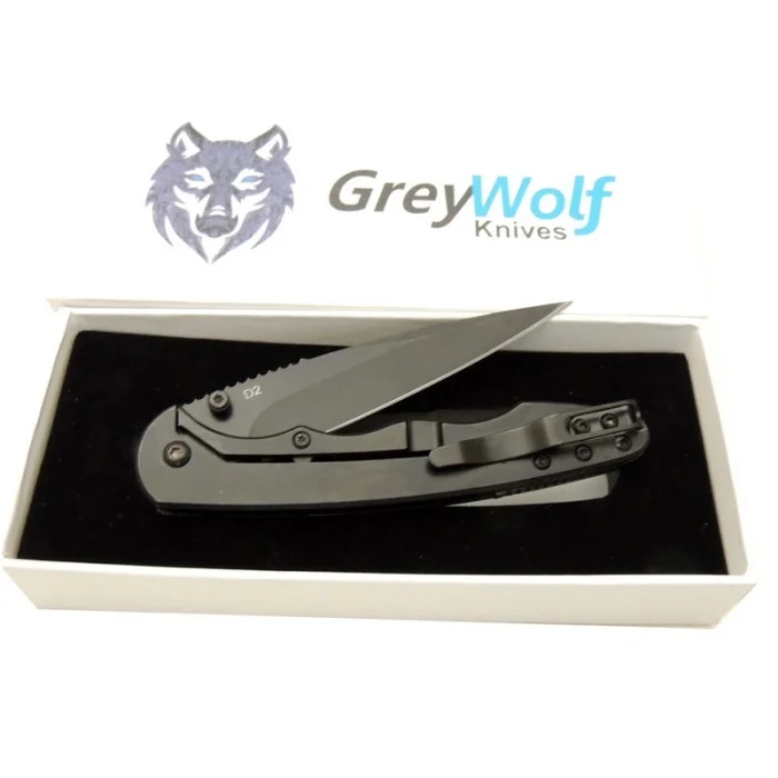 Grey Wolf D2 Flat Out Çakı