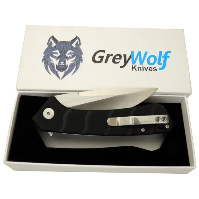 Grey Wolf D2 Siyah Cep Çakısı