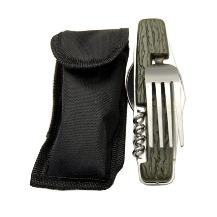 Kamp Çakısı Haki 6 Parçalı