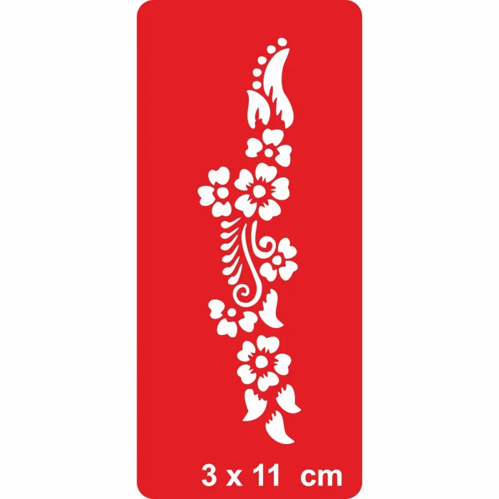 Kına Motifi 53 Tattoo Geçici Dövme Şablonları Kına Kalıpları