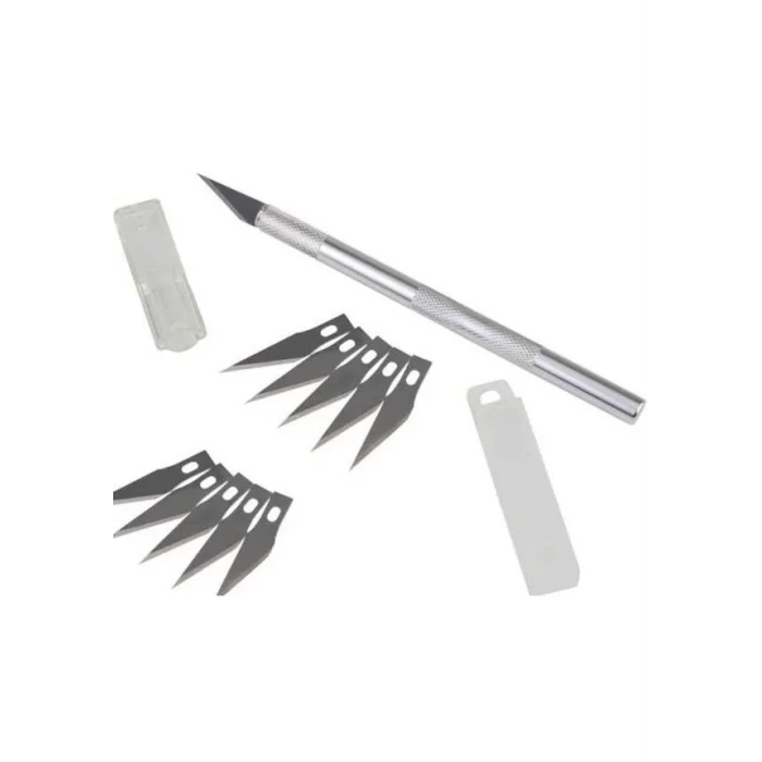 Kretuar Bıçağı + 15 Adet Yedek Uç