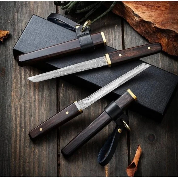 Liuzhangyu Damascus Mini Katana