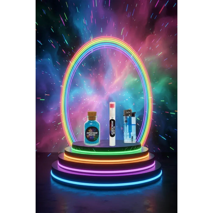 Mentol Topu 1000 Adet Mavi Mentol 1 Adet Apliaktör ve Çakmak Hediye