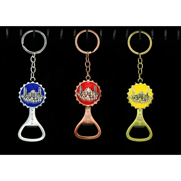 Metal Ayasofya Anahtarlık Ve Açacak SPR2203
