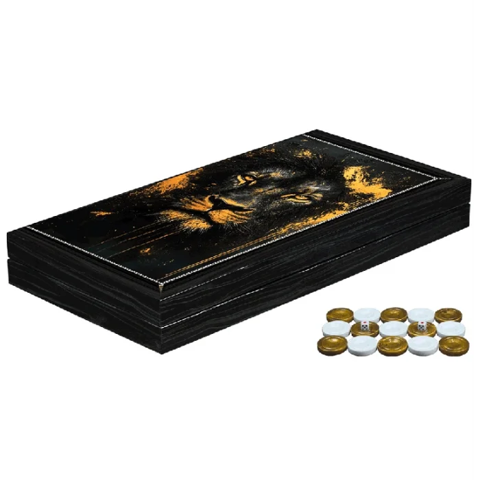 Özel Aslan Tasarımı Tavla