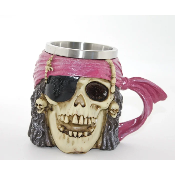 Paslanmaz Çelik Korsan Kupa Bardak SPR2818