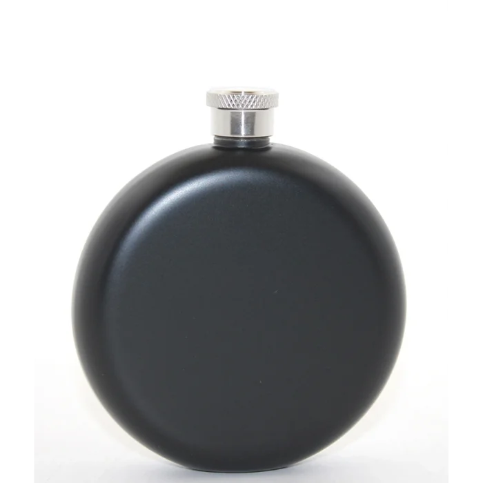 Paslanmaz Çelik Yuvarlak 5 Oz Tekli Matara SPR2678