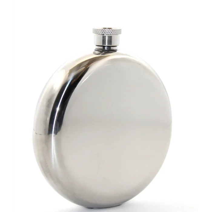 Paslanmaz Çelik Yuvarlak 8 Oz Tekli Matara SPR2677