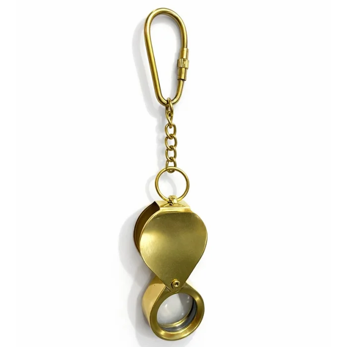 Pirinç Büyüteç Anahtarlık 3808C