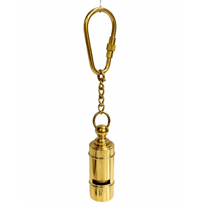 Pirinç Düdük Anahtarlık 15134A