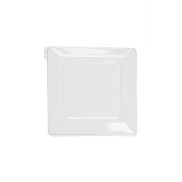 Plastik Mini Kübik Kase Kapağı 120cc 10lu