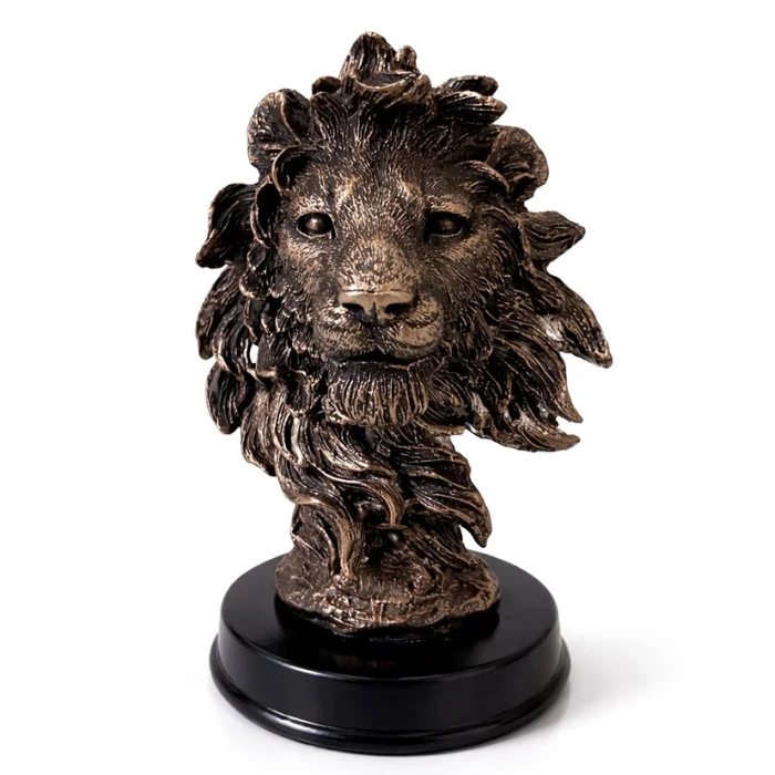 Polyester Aslan Büstü SPR4485