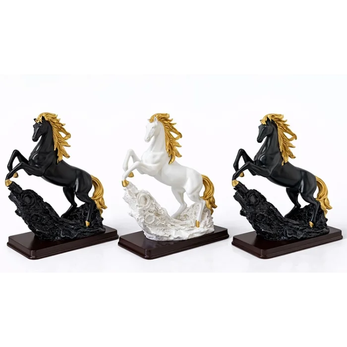 Polyester Şahlanmış At Figürü  SPR1628