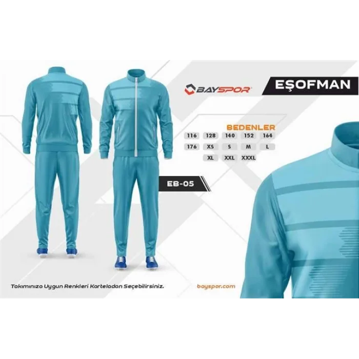 Supertrend EB-05 Dijital Baskılı Kamp Eşofman Takımı