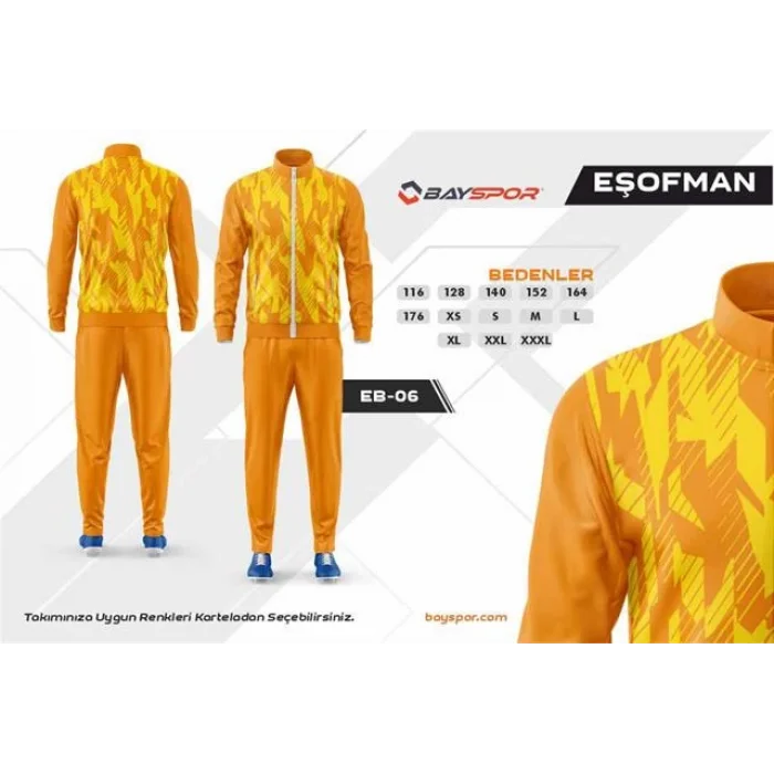 Supertrend EB-06 Dijital Baskılı Kamp Eşofman Takımı