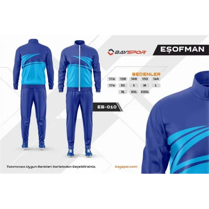 Supertrend EB-10 Dijital Baskılı Kamp Eşofman Takımı