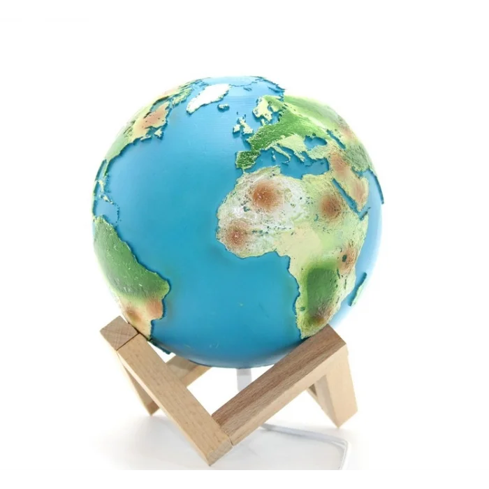 Standlı Işıklı Dünya Küre TKN2102