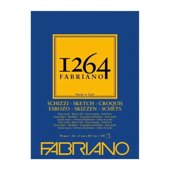 Supertrend 1264 Sketch Paper Eskiz Çizim Defteri 90 gr. A4 100 yaprak