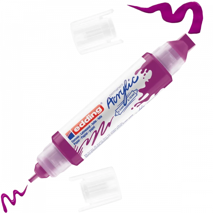 Supertrend 5400 Akrilik Boyama Markörü 3D Double Liner ORMAN MEYVESİ