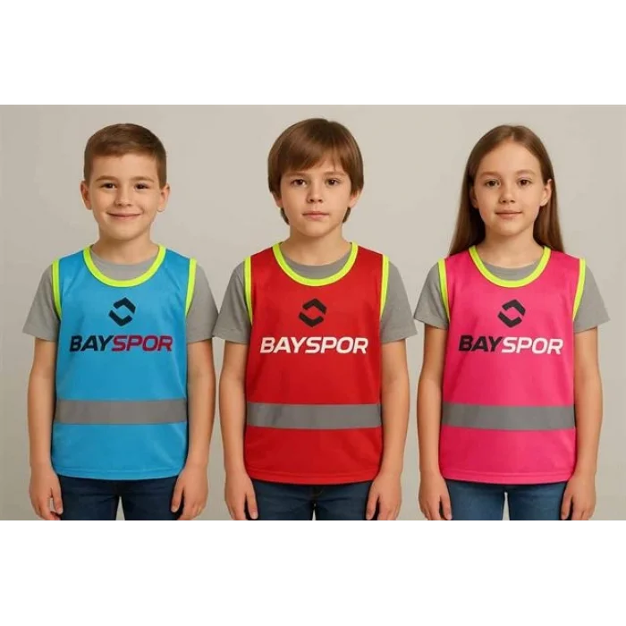 Supertrend 7-10 Yaş İlkokul Boyu Reflektörlü Antrenman Yeleği