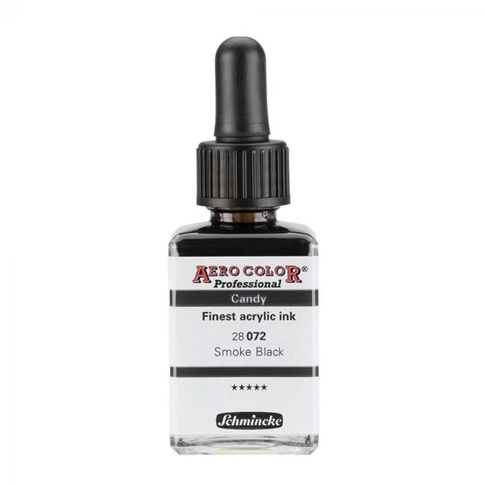 Supertrend Aero Color Akrilik Mürekkep 28 ml. 072 Candy Colors Smoke Black