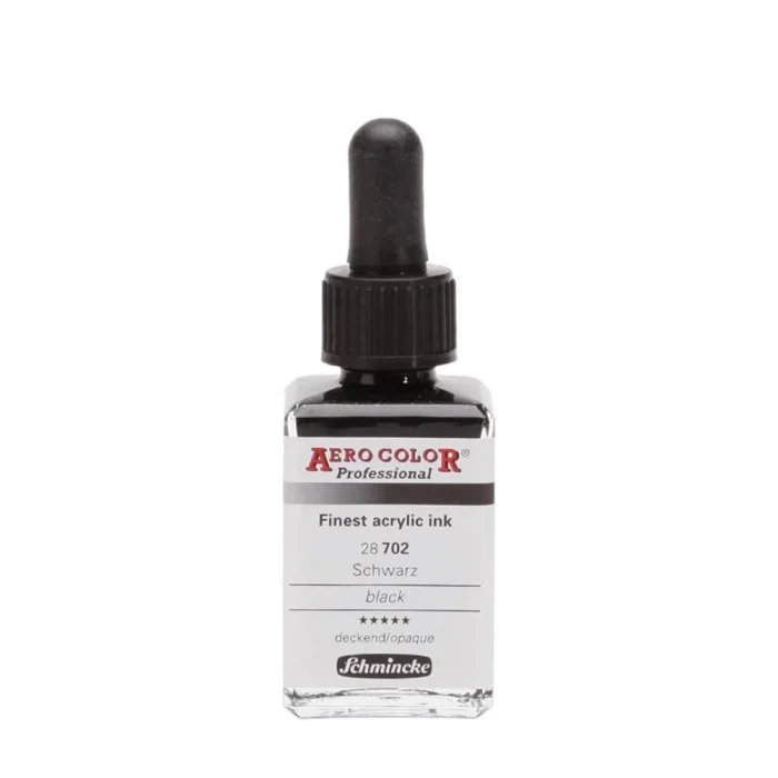 Supertrend Aero Color Akrilik Mürekkep 28 ml. 702 Black