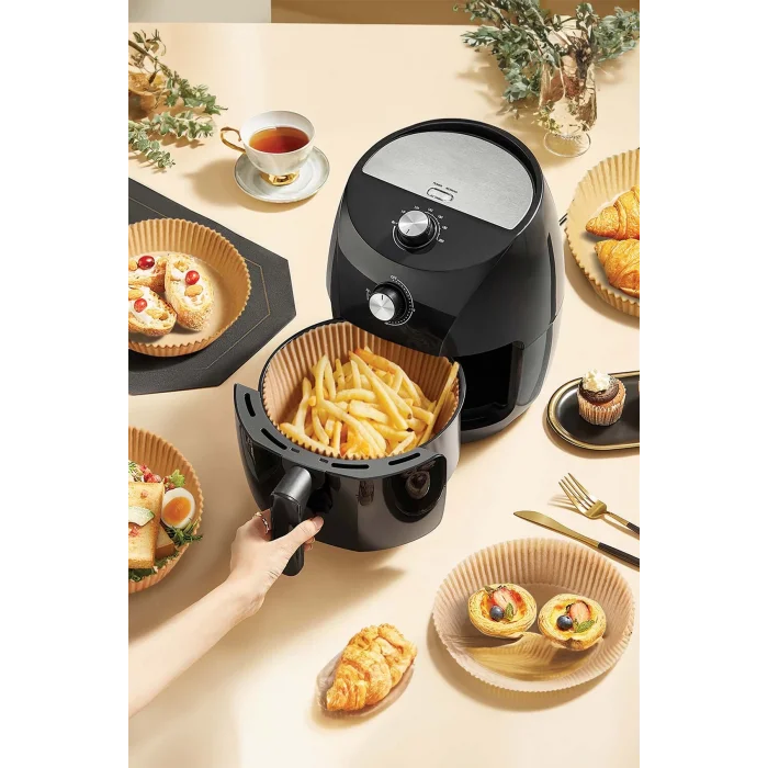 Supertrend Airfryer Pişirme Kağıdı Kare 20cm 50 + 5 Adet (5 Adet Hediye)