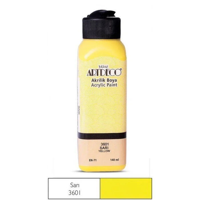 Supertrend Akrilik Boya 140 ml. 3601 SARI