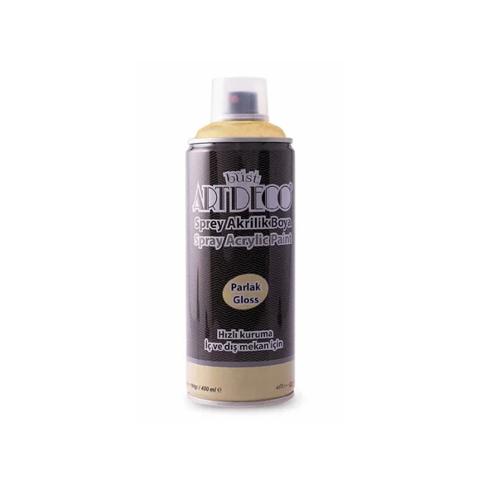 Supertrend Akrilik Sprey Boya 400 ml. METALİK ALTIN