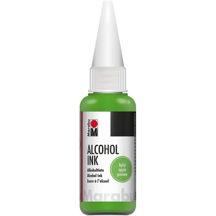Supertrend Alcohol Ink Alkol Bazlı Mürekkep 20 ml. Apple Green