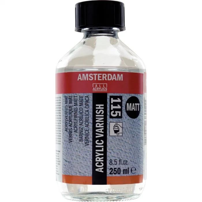 Supertrend Amsterdam Acrylic Varnish Matt 115 Mat Akrilik Boya Verniği 250 ml.
