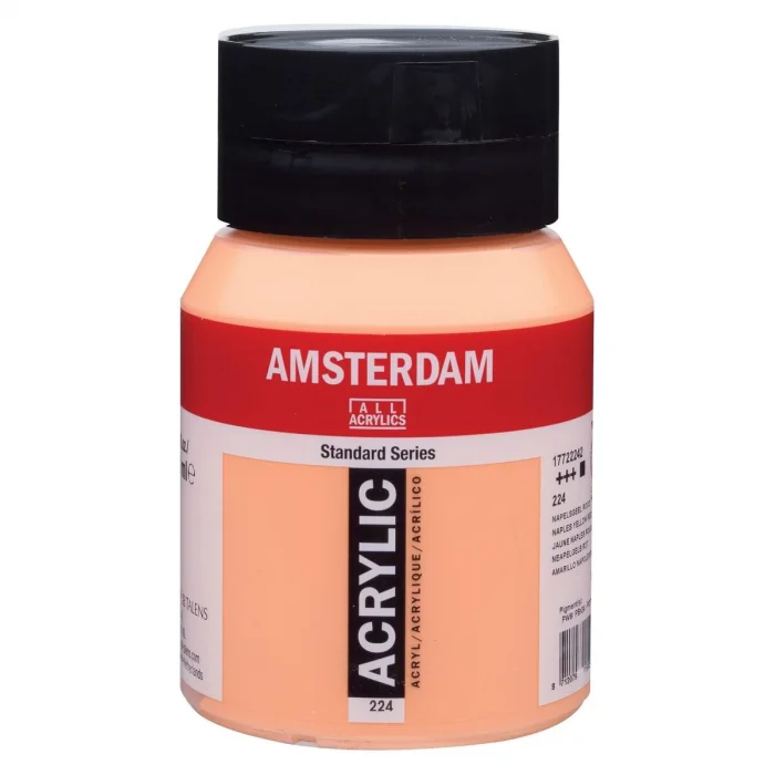 Supertrend Amsterdam Akrilik Boya 500 ml. 224 Naples Yellow Red