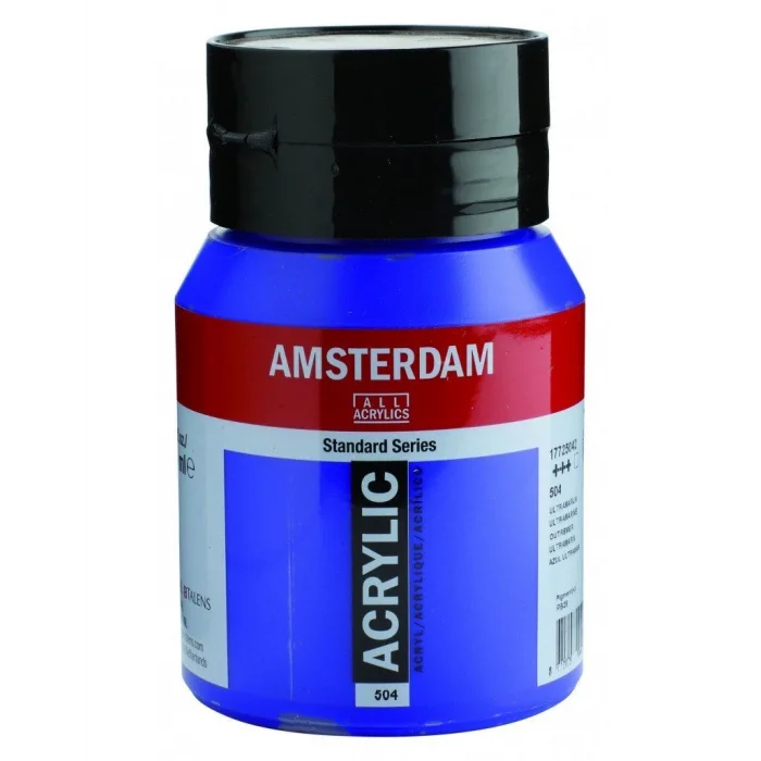 Supertrend Amsterdam Akrilik Boya 500 ml. 504 Ultramarine